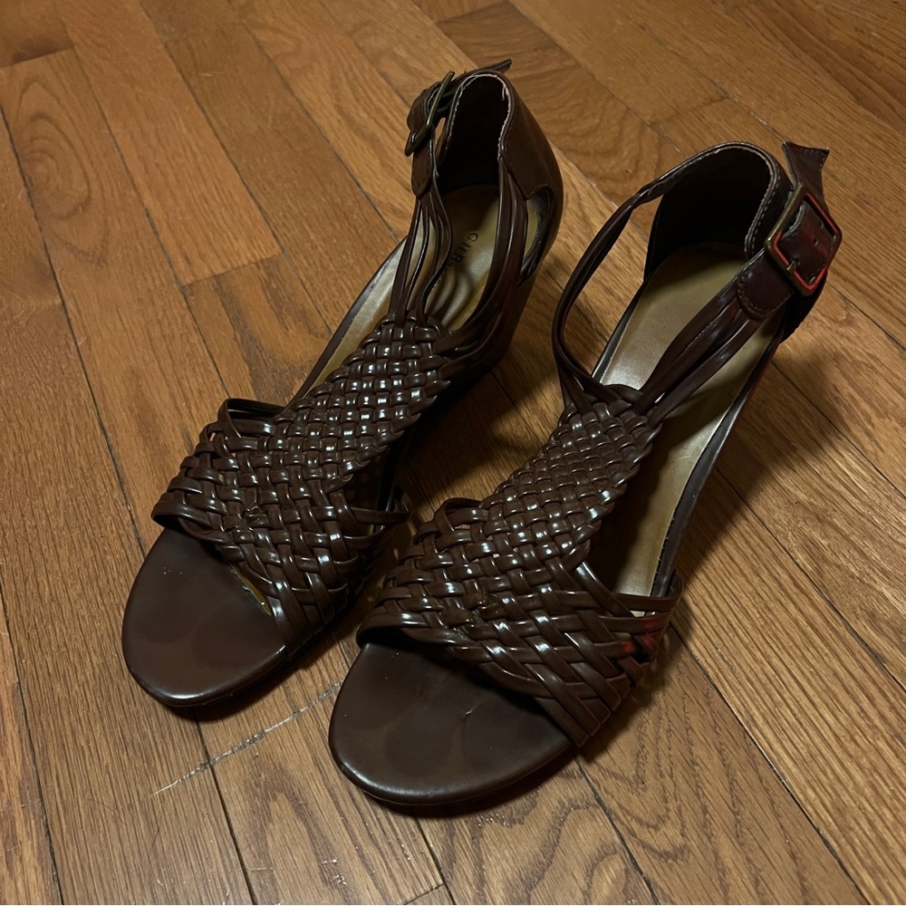 G.H. Bass & Co Braided Wedge Sandal